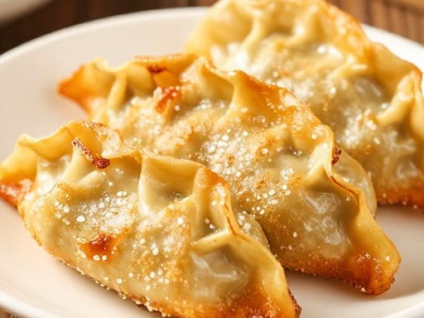 Фото Бабушкины пирожки с рисом, луком и яйцом №5
