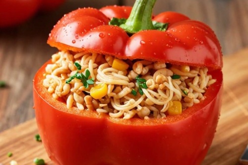 Фото Фаршированный перец – легко и вкусно №3