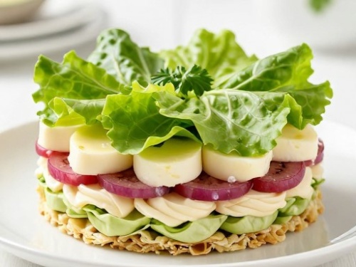Фото Салаты с копченой курицей: 8 рецептов №6 Фото Салаты с копченой курицей: 8 рецептов №6