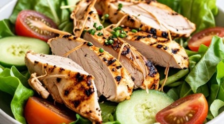 Фото Салат из курицы: просто, вкусно, а главное – некалорийно №4 Фото Салат из курицы: просто, вкусно, а главное – некалорийно №4