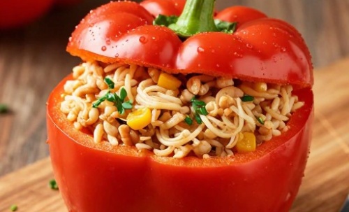 Фото Запеченный сладкий перец: 3 вкусных рецепта №3