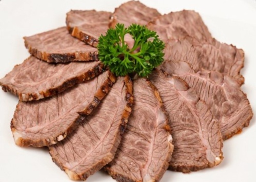 Фото Закуски из отварного говяжьего языка: вкусные, простые, быстрые №3 Фото Закуски из отварного говяжьего языка: вкусные, простые, быстрые №3