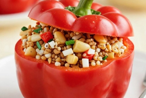 Фото Запеченный сладкий перец: 3 вкусных рецепта №2