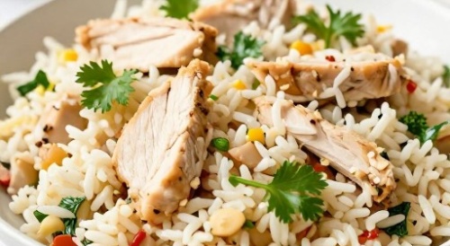 Фото Салаты с рисом и мясом: 5 рецептов №3