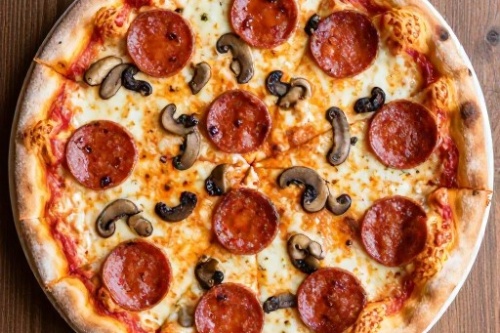 Фото Итальянская пицца «Четыре сезона» (Pizza quattro stagioni) №2