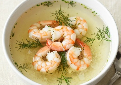 Фото Для тех, кто любит креветки: как приготовить с ними вкусный суп? №3
